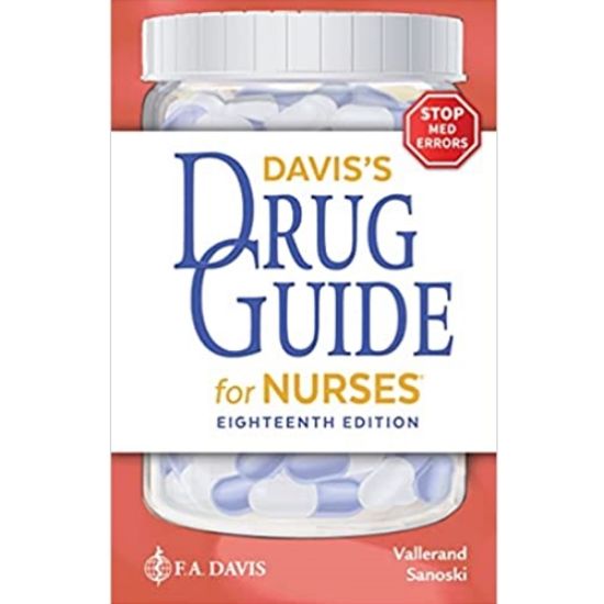 Picture of DAVIS's DRUG GUIDE FOR NURSES, 18e.