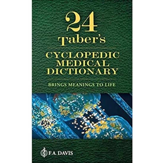 Picture of TABER'S CYCLOPEDIC MEDICAL DICTIONARY 24e