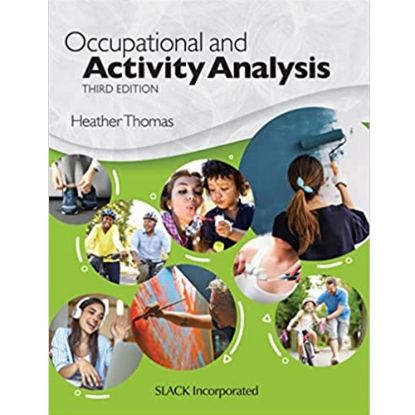 Picture of OCCUPATION BASE ACTIVITY ANALYSIS 3e.