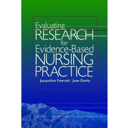 Picture of EVALUATING RESEARCH FOR EVIDENCE-BASED NURSING PRACTICE, 1e.