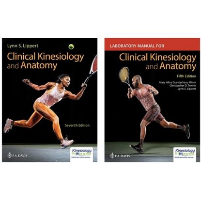 Picture of CLINICAL KINESIOLOGY AND ANATOMY TEXTBOOK and LAB MANUAL BUNDLE, 7e.