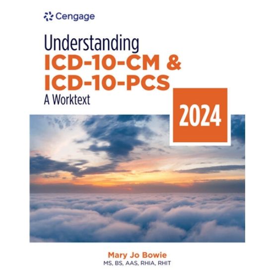 Picture of UNDERSTANDING ICD-10-CM AND ICD-10-PCS, A WORKTEXT 2024, 9e.