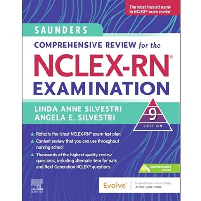 Picture of NCLEX-RN EXAM SAUNDERS COMPREHENSIVE REVIEW 9e