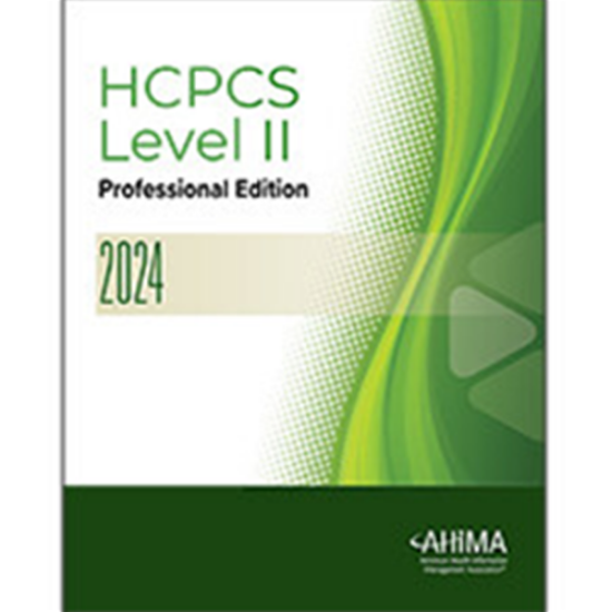 Picture of MCCG 222/262 - HCPCS LEVEL II, PROFESSIONAL EDITION, 2024