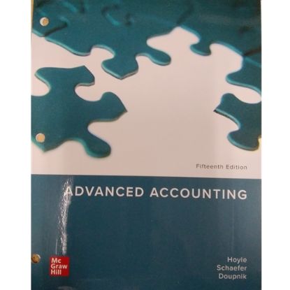 Picture of ADVANCED ACCOUNTING, 15e. with ACCESS CARD (1 term - 6-month)