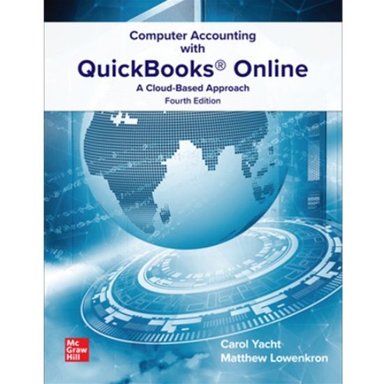 Picture of COMPUTER ACCOUNTING WITH QUICKBOOKS ONLINE and CONNECT ACCESS CARD: A CLOUD-BASED APPROACH, 4e.    