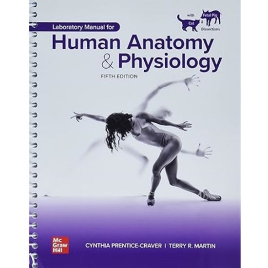 Picture of LAB MANUAL for HUMAN ANATOMY & PHYSIOLOGY WITH CAT AND FETAL PIG DISSECTIONS, 5e.