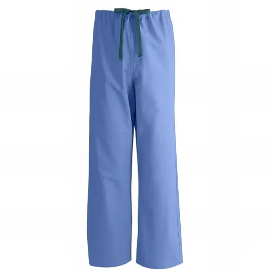 Picture of LIGHT BLUE Unisex Drawstring Scrub Pants