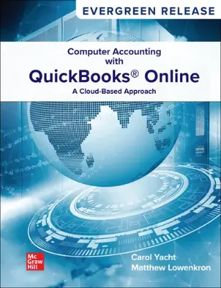 Picture of COMPUTER ACCOUNTING WITH QUICKBOOKS ONLINE and CONNECT ACCESS CARD: A CLOUD-BASED APPROACH, 2024 RELEASE e.