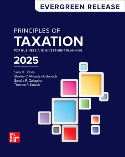 Picture of PRINCIPLES OF TAXATION FOR BUSINESS AND INVESTMENT PLANNING 2025, 28e. 