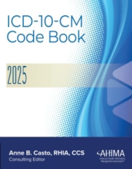 Picture of ICD-10-CM CODE BOOK, 2025