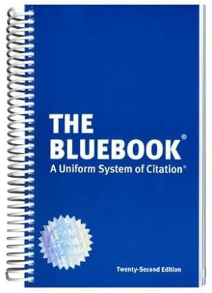 Picture of HARVARD LAW BLUE BOOK 22nd EDITION -