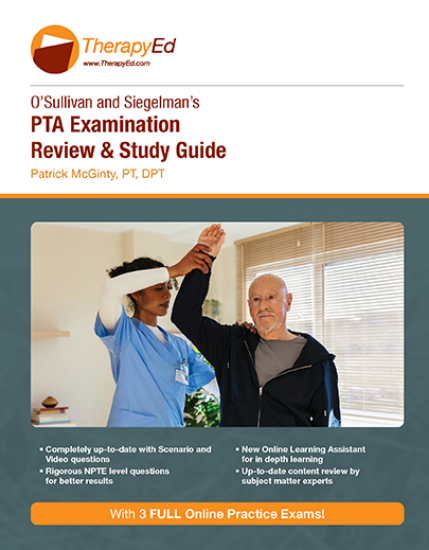 Picture of PTA EXAMINATION: REVIEW & STUDY GUIDE, 7e. 