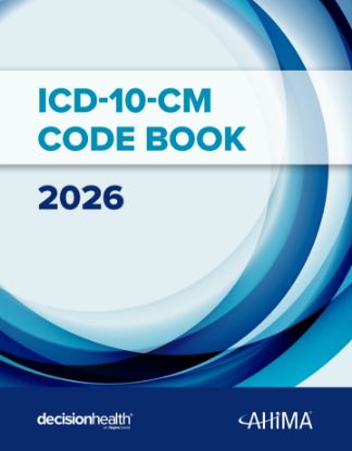 Picture of ICD-10-CM CODE BOOK, 2026