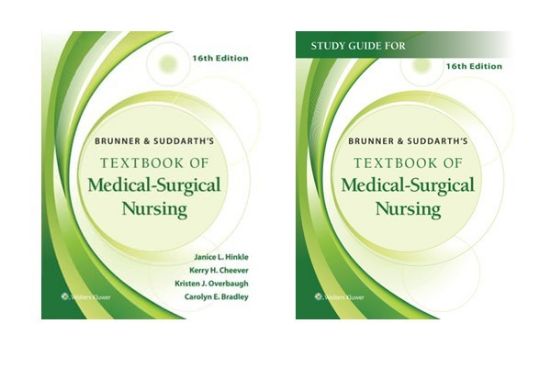 Picture of BRUNNER & SUDDARTH'S MEDICAL SURGICAL NURSING TEXTBOOK AND STUDY GUIDE BUNDLE, 16e.  