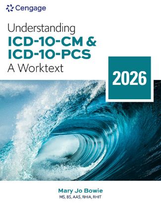 Picture of UNDERSTANDING ICD-10-CM AND ICD-10-PCS, A WORKTEXT 2026, 11e. 