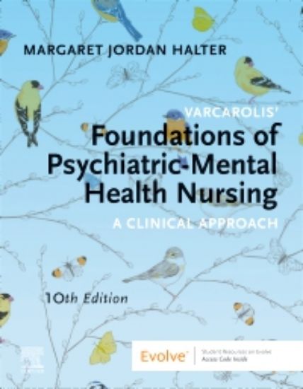 Picture of VARCAROLIS' FOUNDATIONS OF PSYCHIATRIC MENTAL  HEALTH NURSING 10e. 