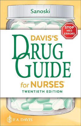 Picture of DAVIS's DRUG GUIDE FOR NURSES, 20e.